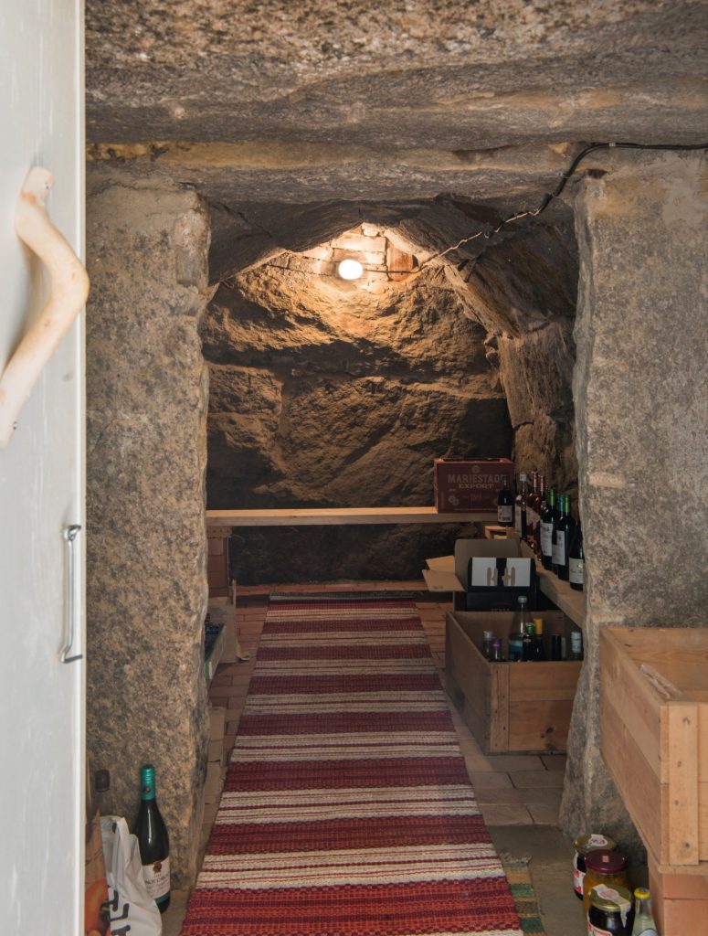 Old stone cellar